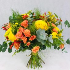Composition Of Golden Roses (Large)